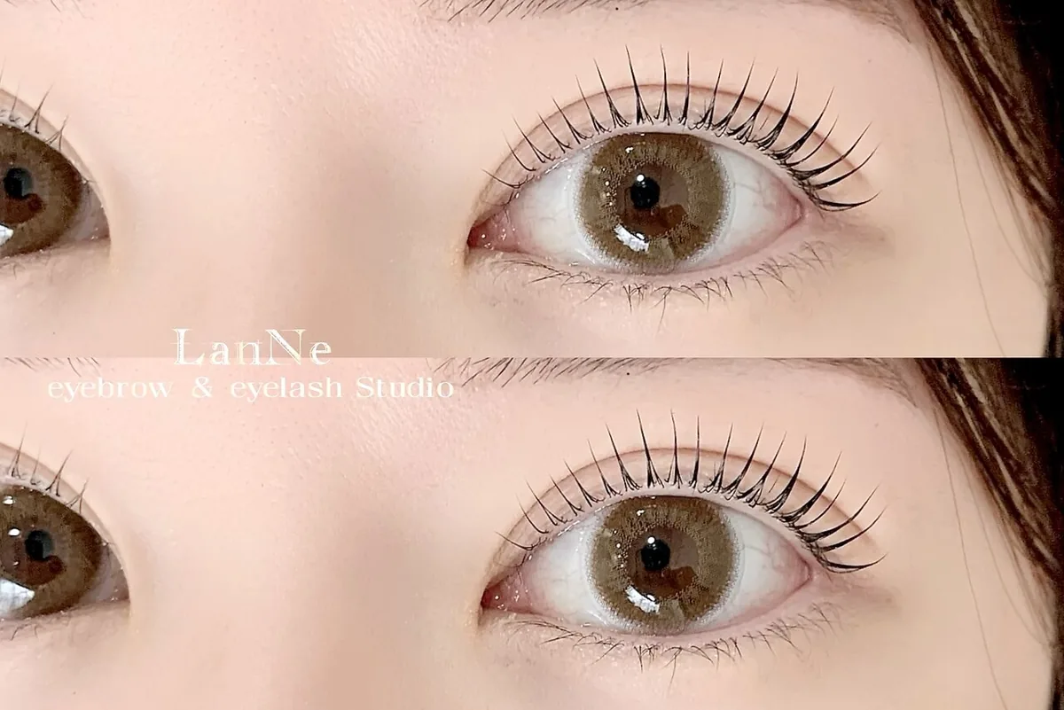LanNe eyebrow&eyelash Studio 高田馬場店の施術例｜LashRush 高田馬場店（501号室）の施術例